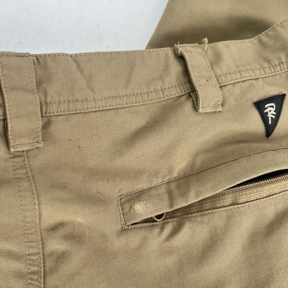 RailRiders Mens Size 36 Nylon Hiking Pants Khaki Brown Straight Leg - Picture 5 of 13